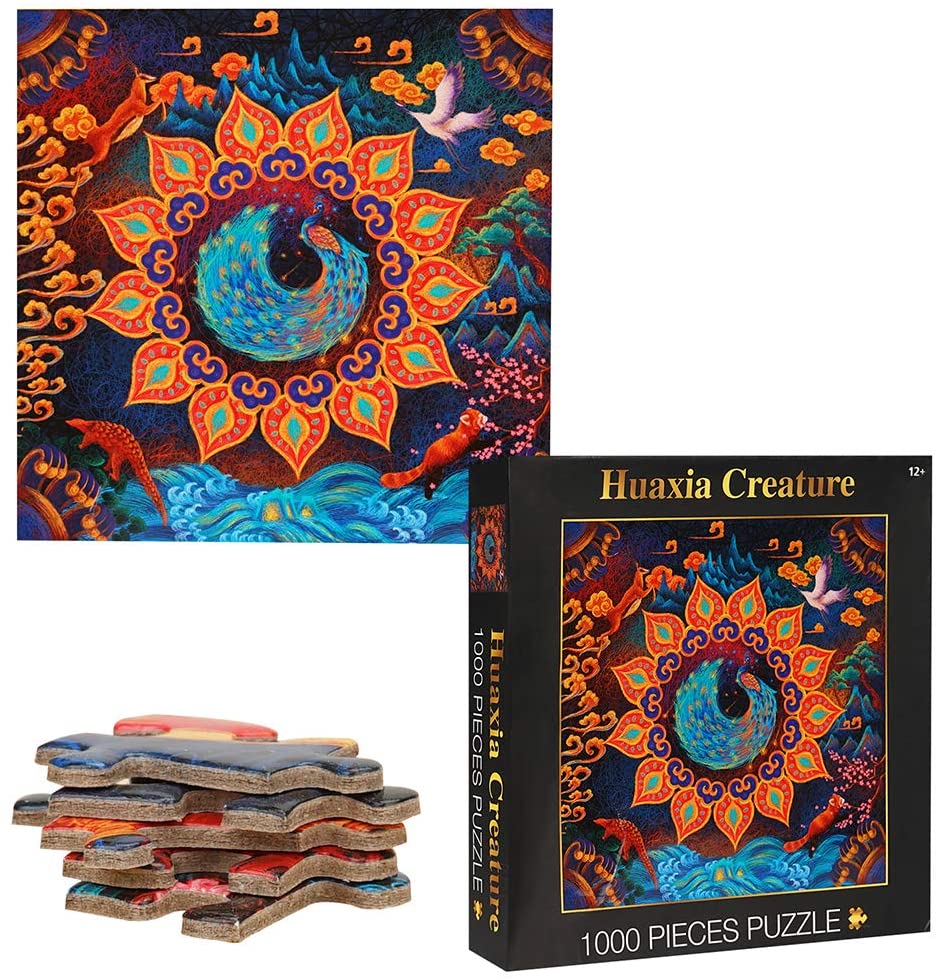 1000 Piece Puzzles Cardboard Puzzles