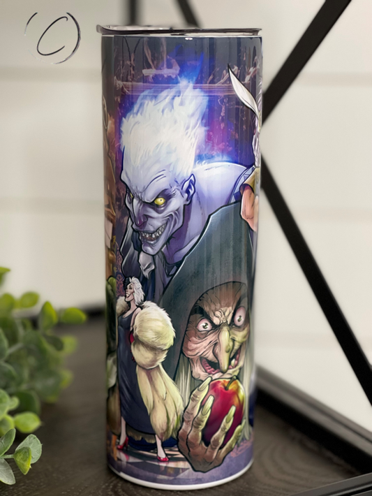 Villains 20oz Skinny Tumbler