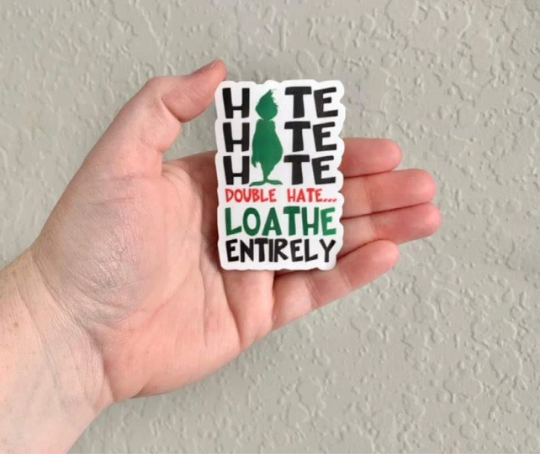 Loathe - The Grinch Sticker/Magnet