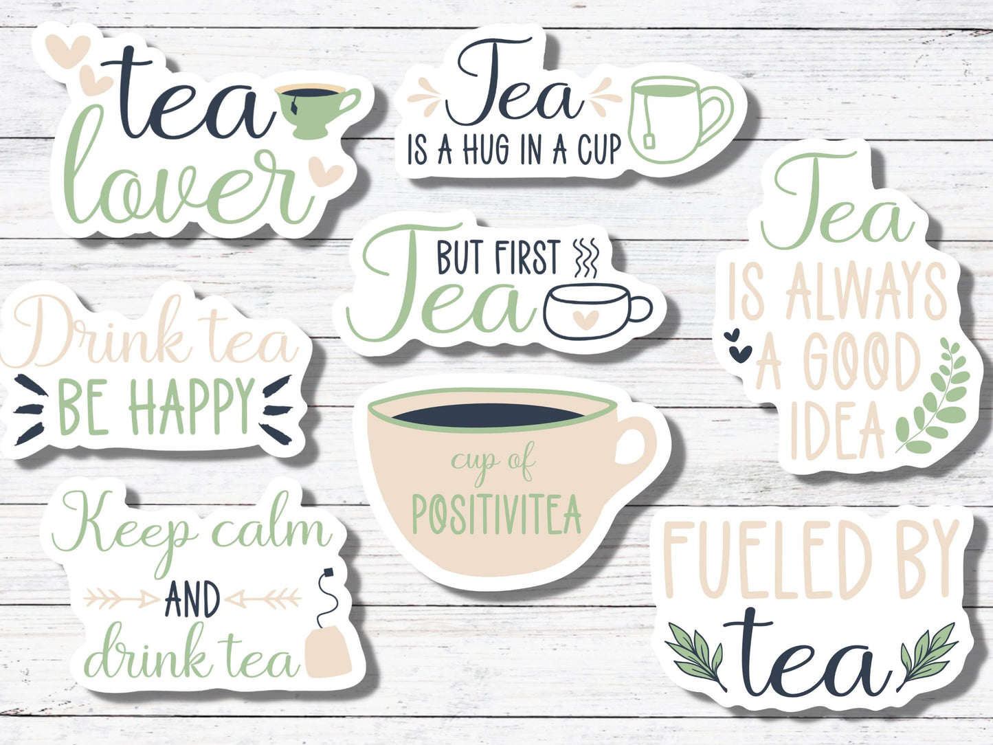 Tea Lover Sticker/Magnet