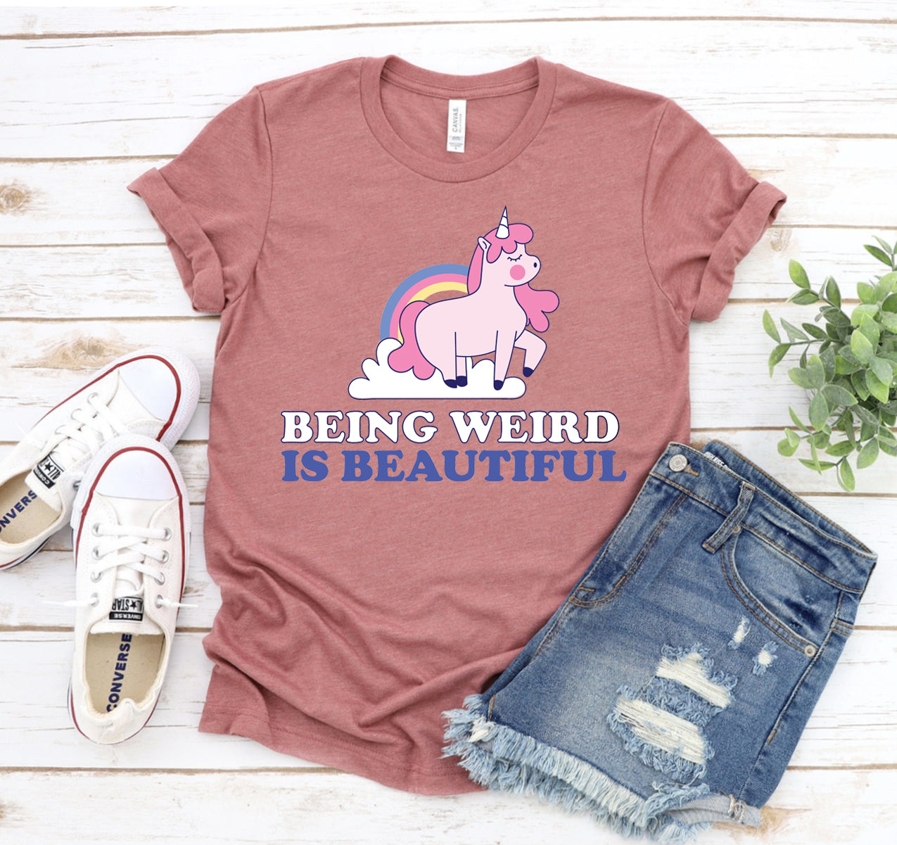 Being Weird Is Beautiful T-shirt