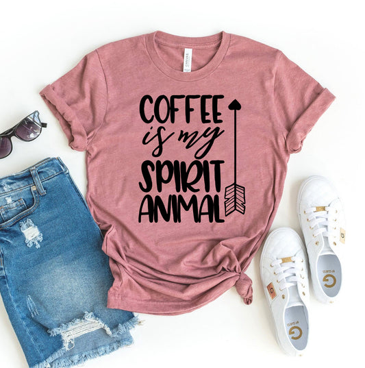 Coffee Is My Spirit Animal T-shirt