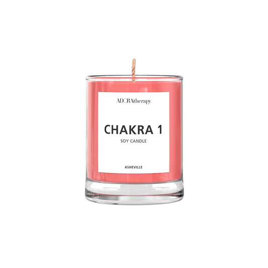 Root Chakra Meditation Candle