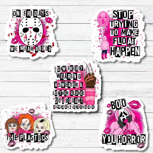 Boo Ghost Face/Mean Girls Sticker/Magnet