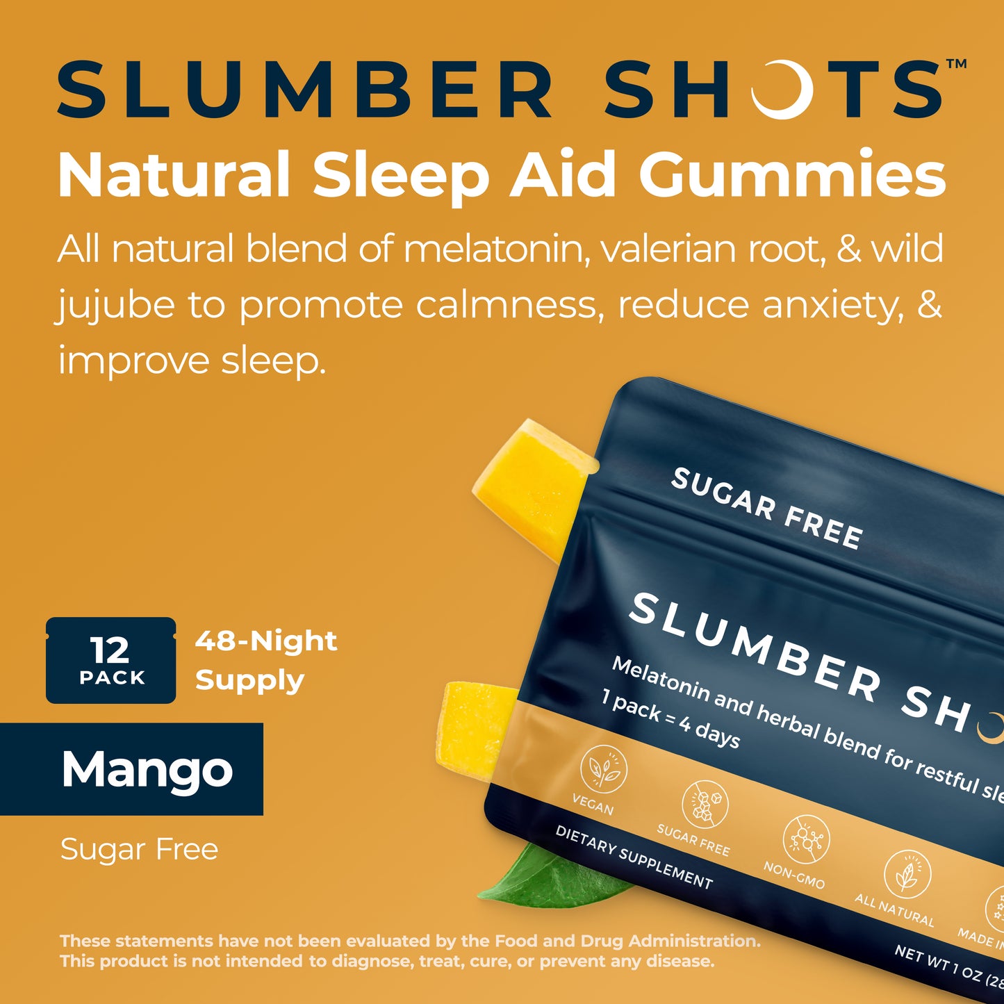 Slumber Shots Sleep Aid | 12-Pack