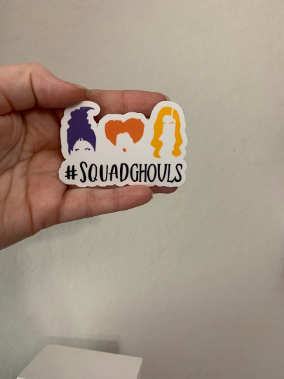 Squad Ghouls-Hocus Pocus Sticker/Magnet