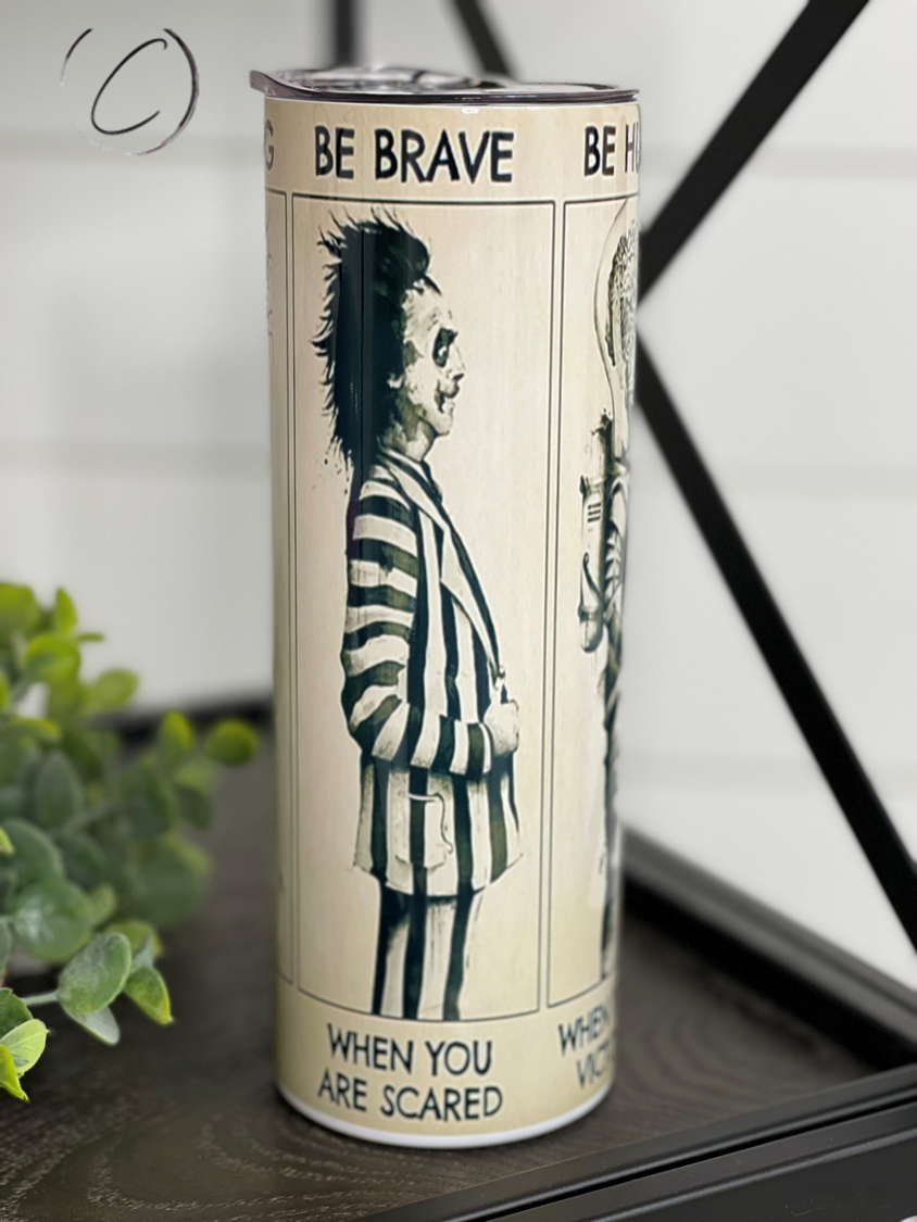 Tim Burton Creations 20oz Skinny Tumbler