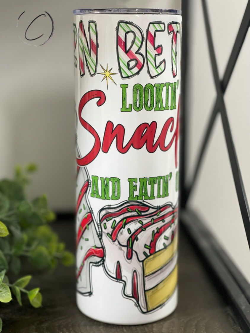 Lookin' Like A Snack 20oz Skinny Tumbler