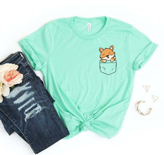 Pocket Fox T-shirt