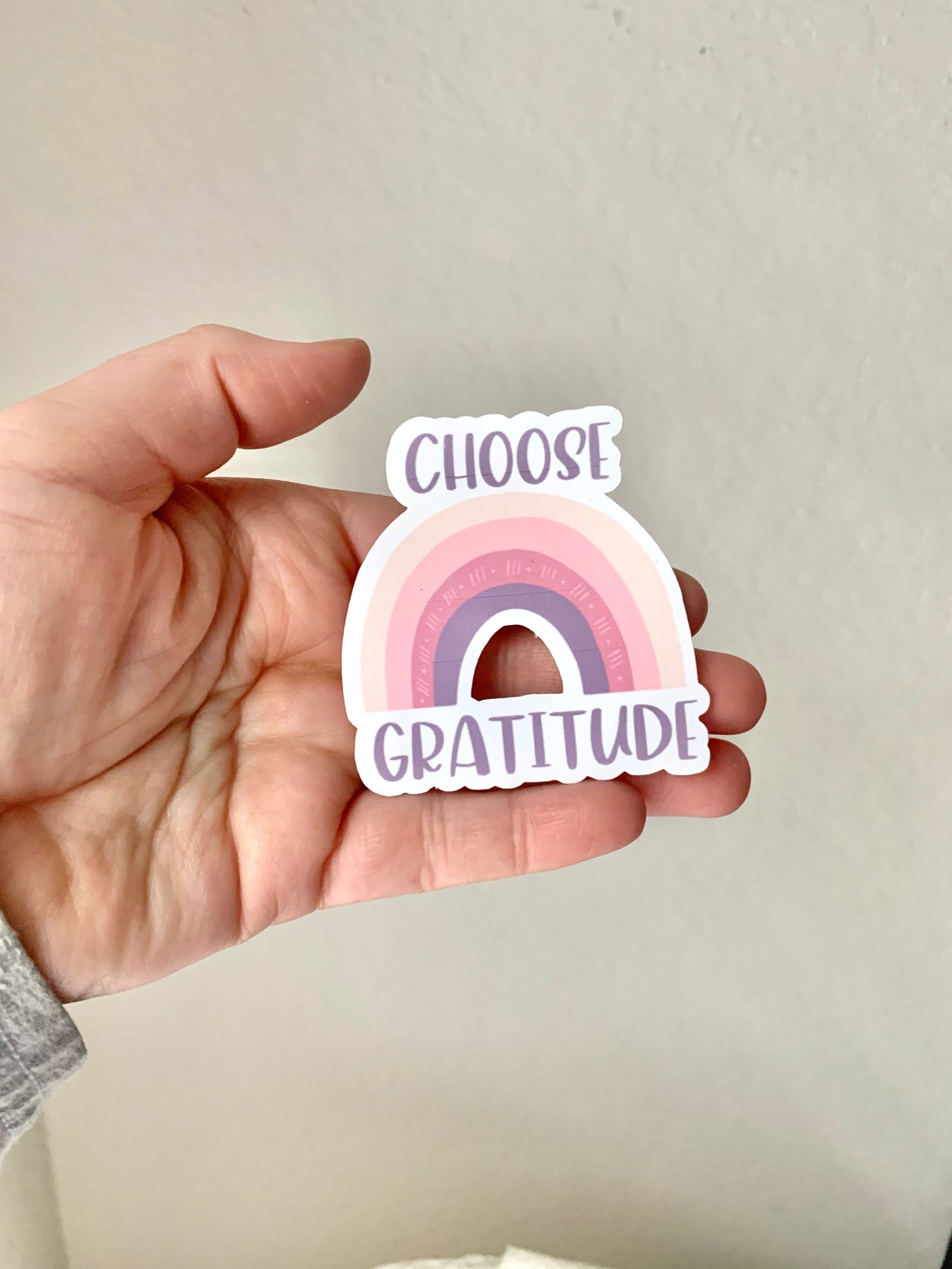 Choose Gratitude Sticker/Magnet