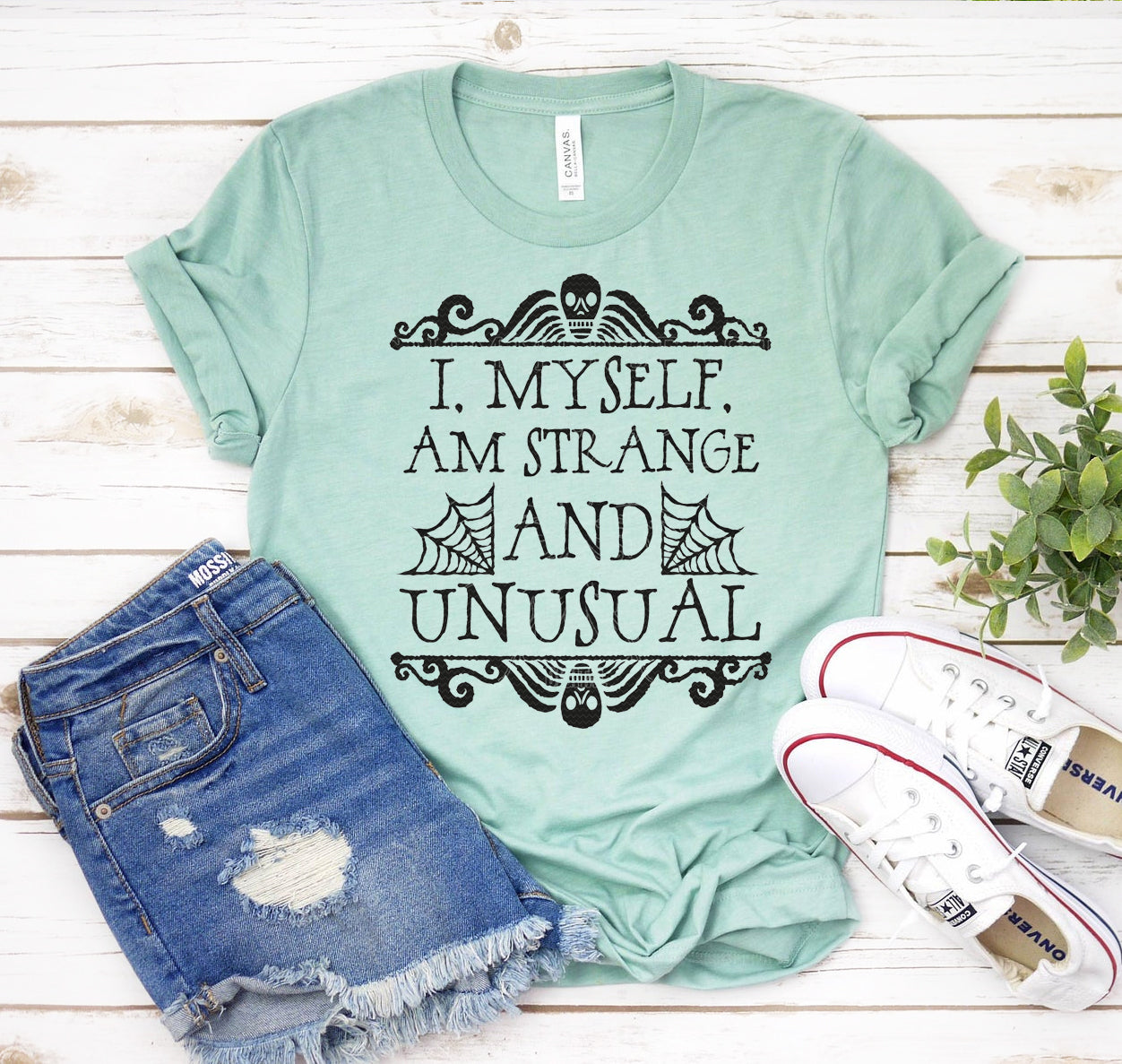 I Myself Am Strange And Unusual T-shirt