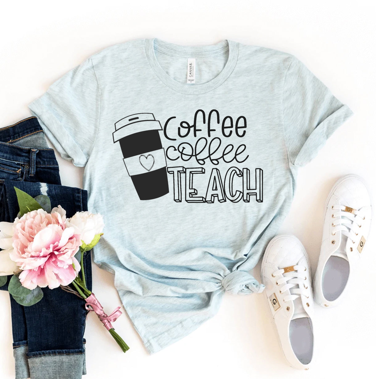 Coffee Coffee Teach T-shirt