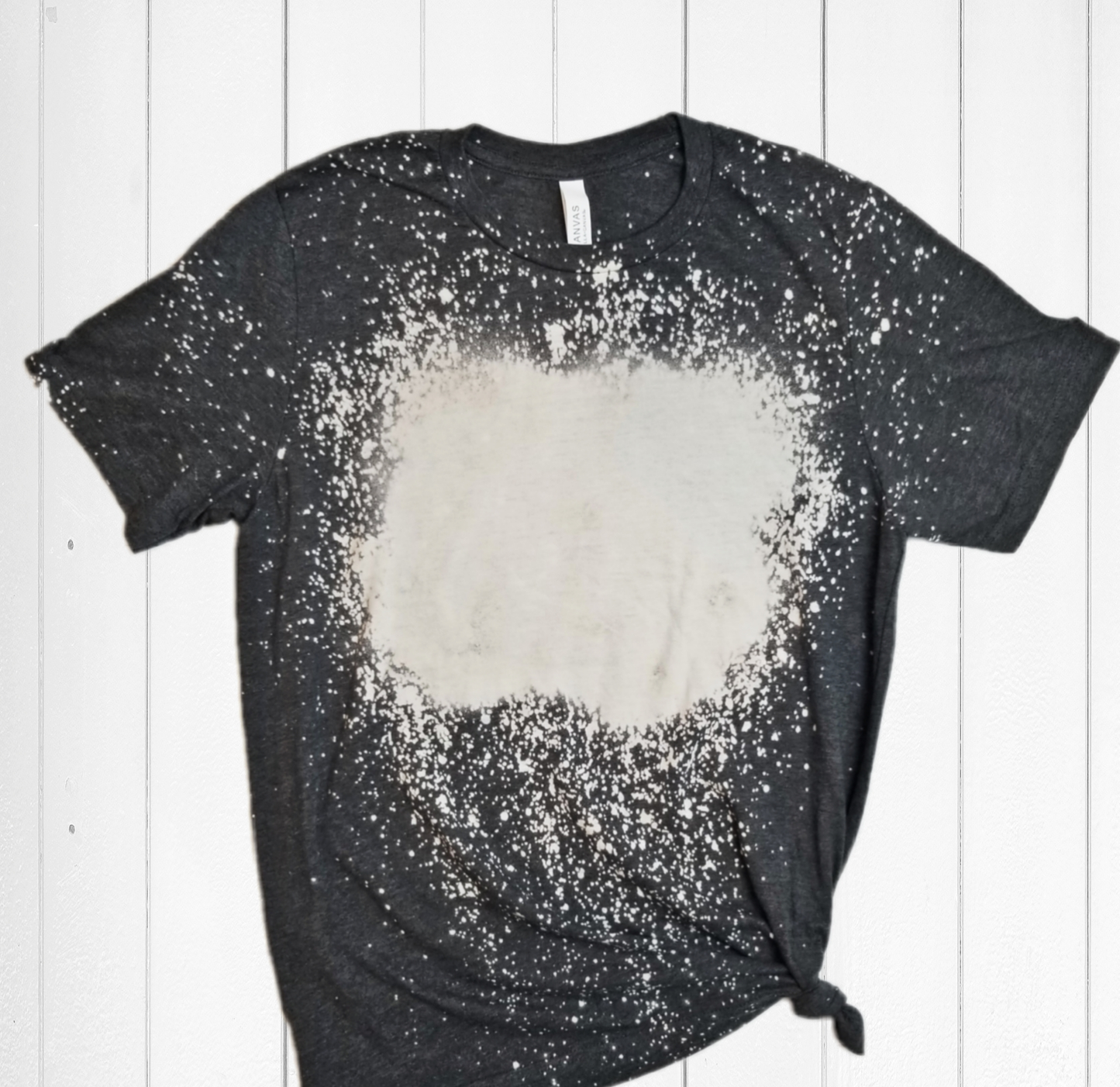 Coffee Gives me Teacher Powers Graphic Bleached T-Shirt