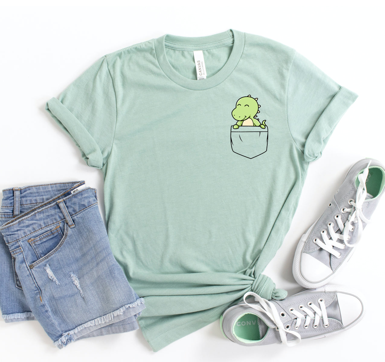 Dinosaur Pocket T-shirt