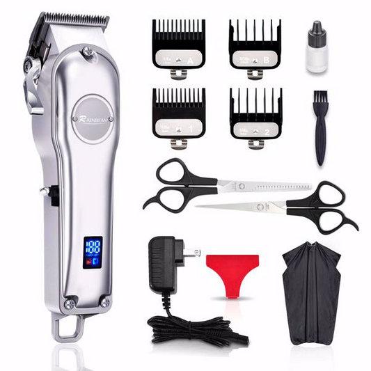 3 in 1 IPX7 Waterproof Beard Trimmer Men Hair Trimmer