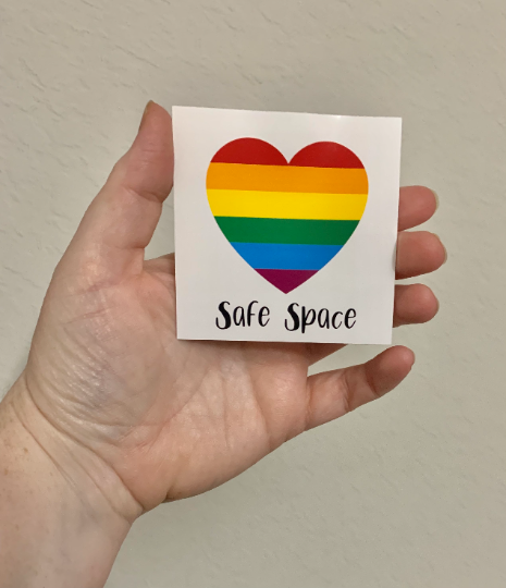 Safe Space Sticker/Magnet