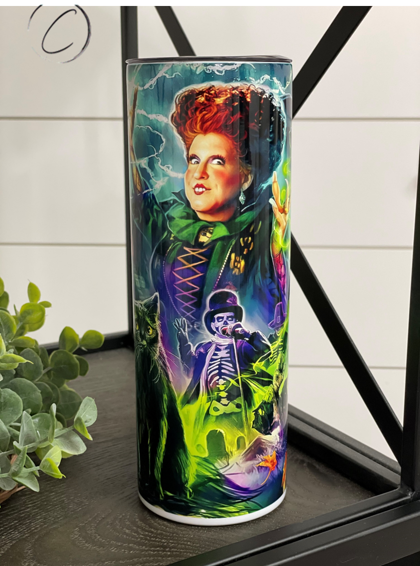 Hocus Pocus 20oz Skinny Tumbler