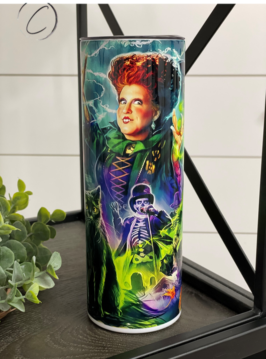 Hocus Pocus 20oz Skinny Tumbler