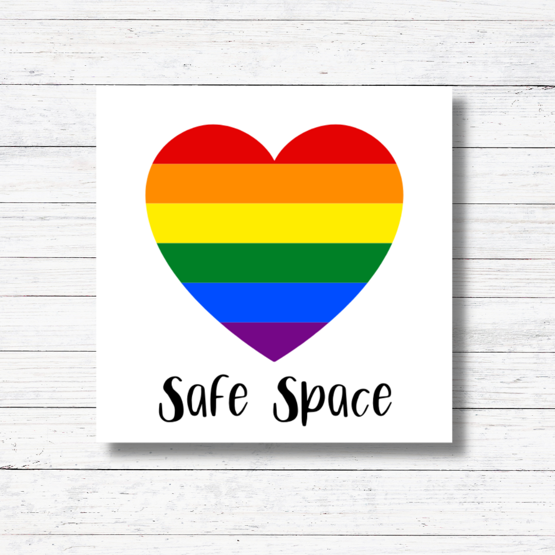 Safe Space Sticker/Magnet