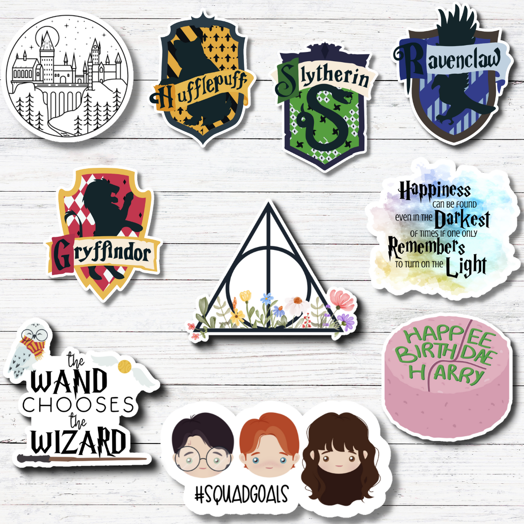 Squad Goals-Harry Potter Sticker and Magnet