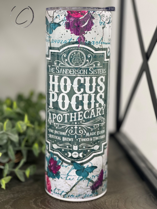 Hocus Pocus Apothecary 20oz Skinny Tumbler