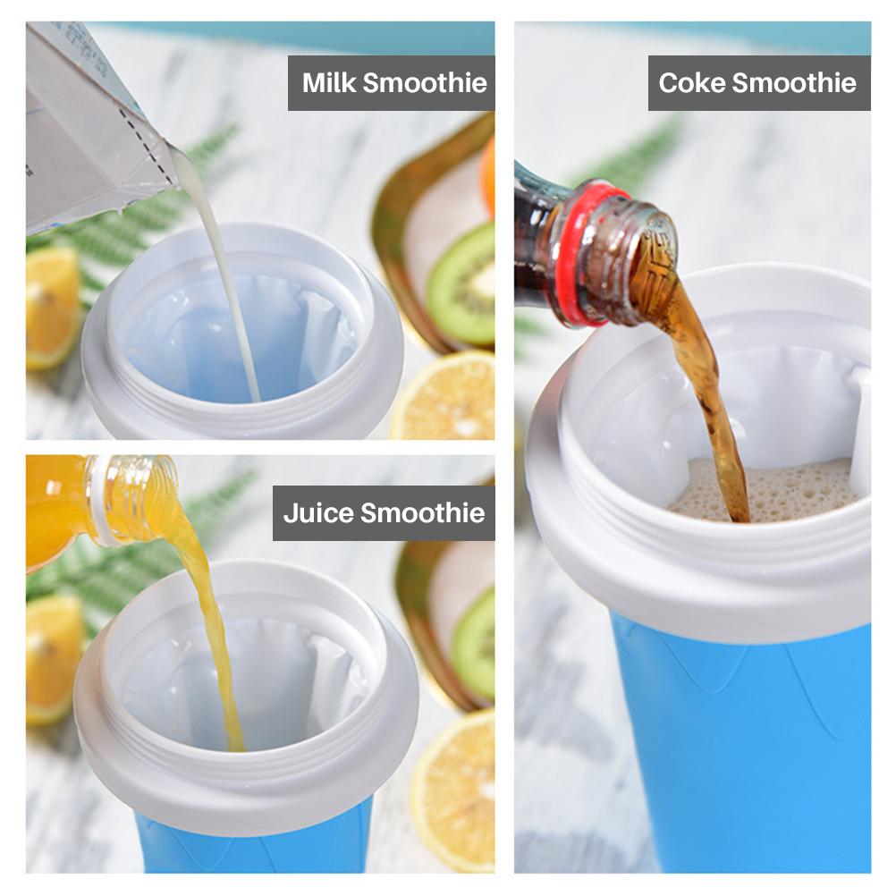 Slushy Maker Portable Travel Ice Cup Homemade Freeze Drinks Cup