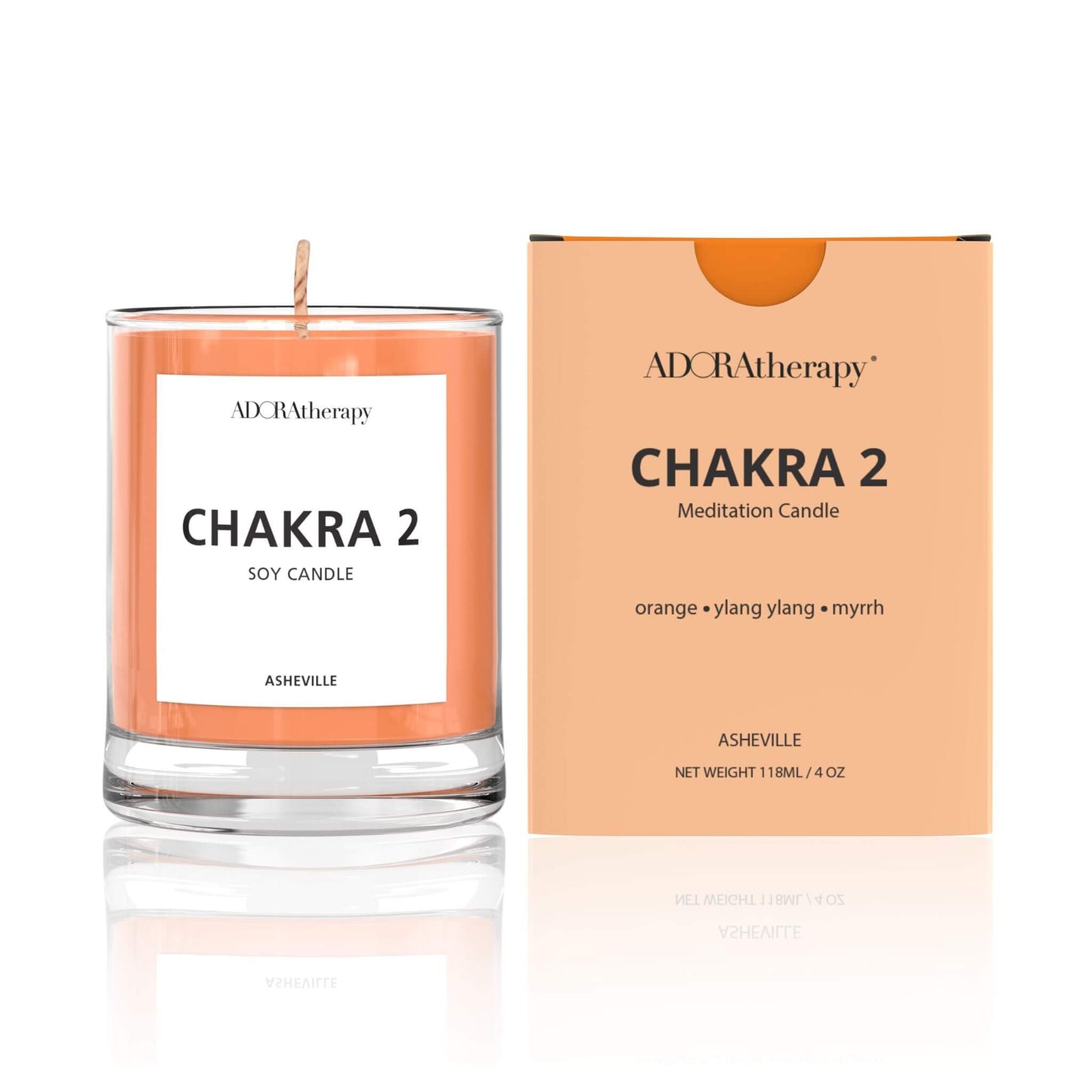 Sacral Chakra Meditation Candle