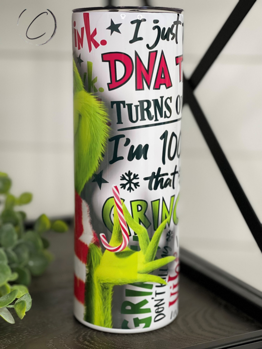 The Grinch 20oz Skinny Tumbler