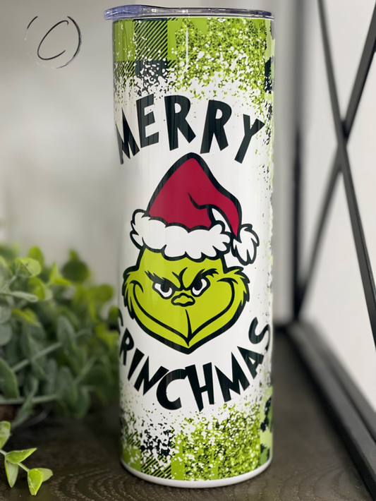 Merry Grinchmas 20oz Skinny Tumbler