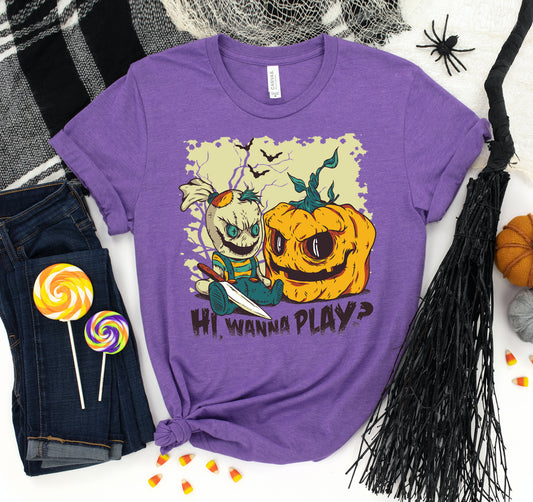 Hi Wanna Play T-shirt