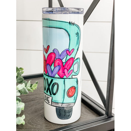 XOXO Truck 20oz Skinny Tumbler