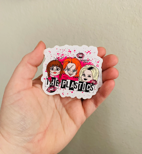 The Plastics Chucky/Mean Girls Sticker/Magnet