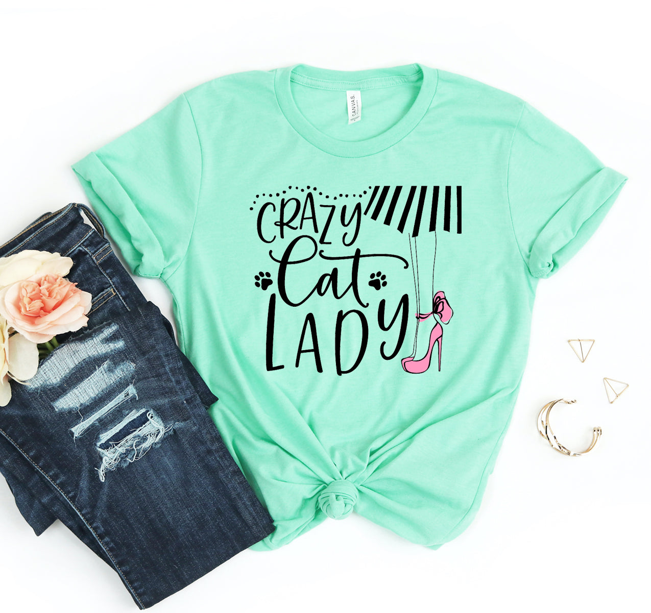 Crazy Cat Lady T-shirt