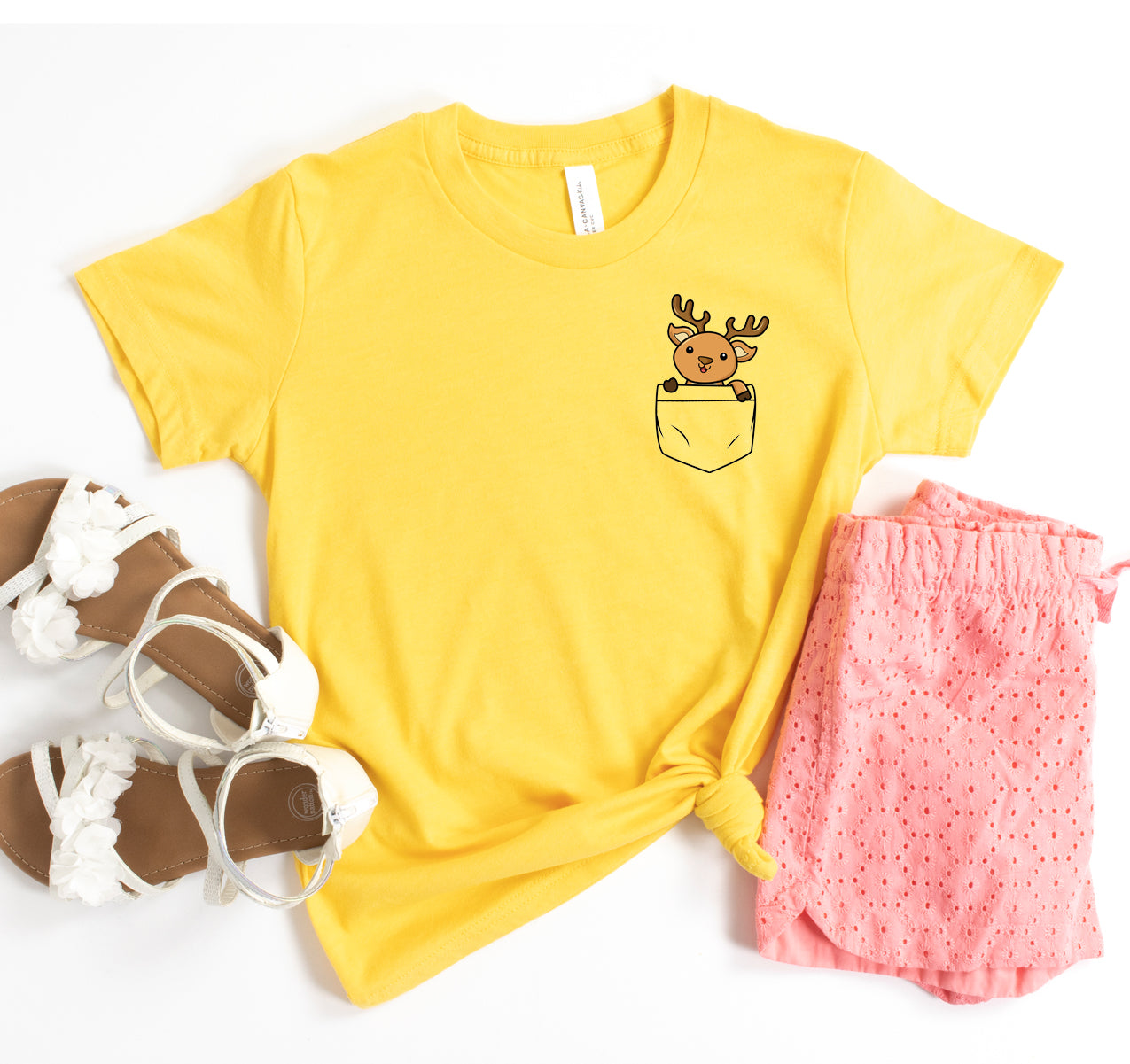 Deer Pocket T-shirt