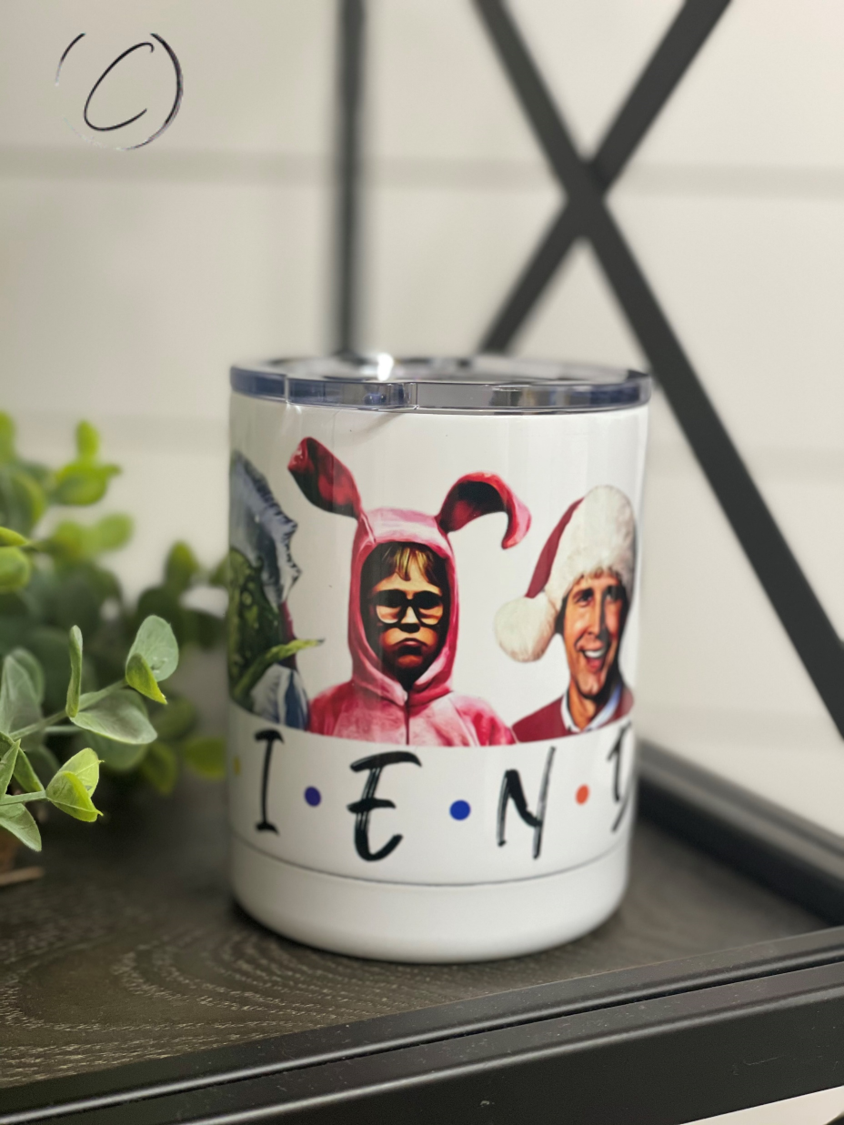 Christmas F*R*I*E*N*D*S 11oz Travel Mug