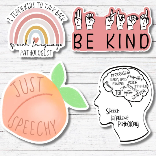 Talk Back- Speech Therapist Sticker/Magnet