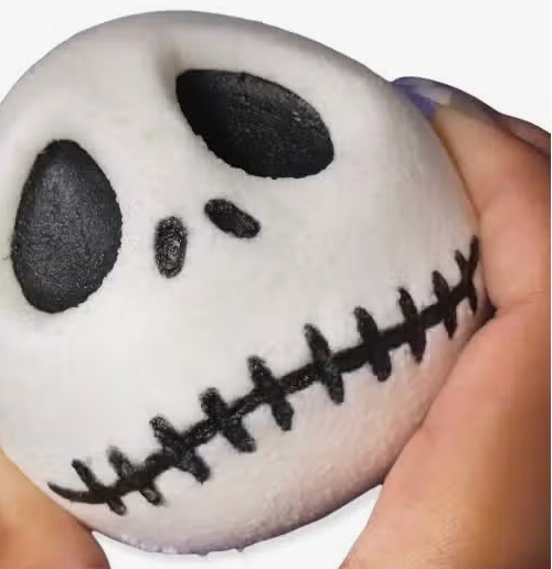 Jack Skull Bath Bomb, Character Bath Bomb, Goth Christmas