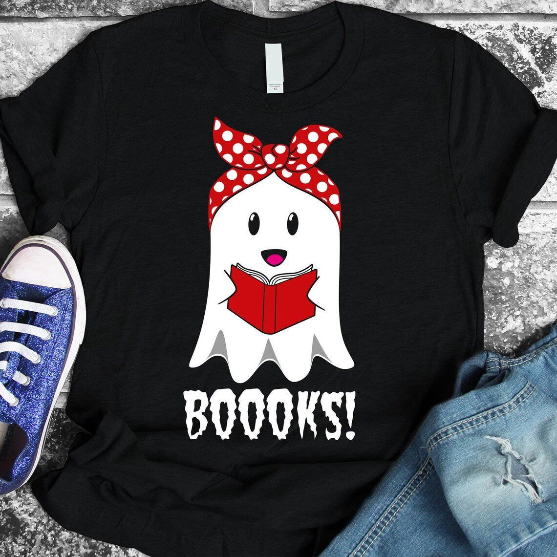 Boooks Halloween T-shirt