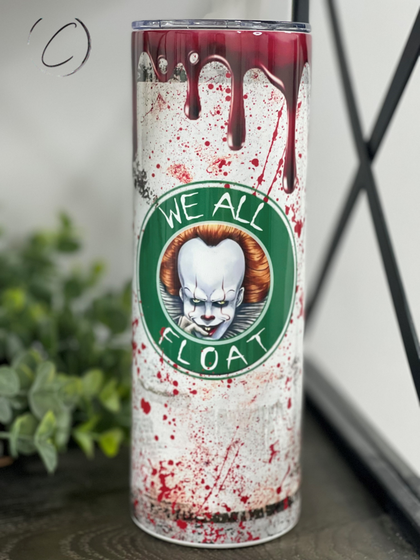 We All Float 20oz Skinny Tumbler