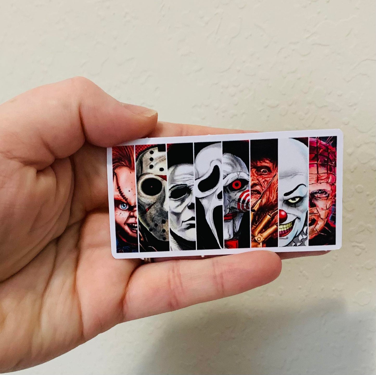 Spooky Gang Portrait- Spooky Gang Stickers/Magnet