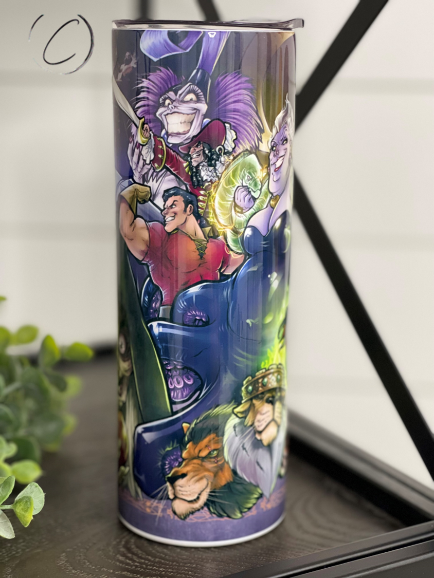 Villains 20oz Skinny Tumbler