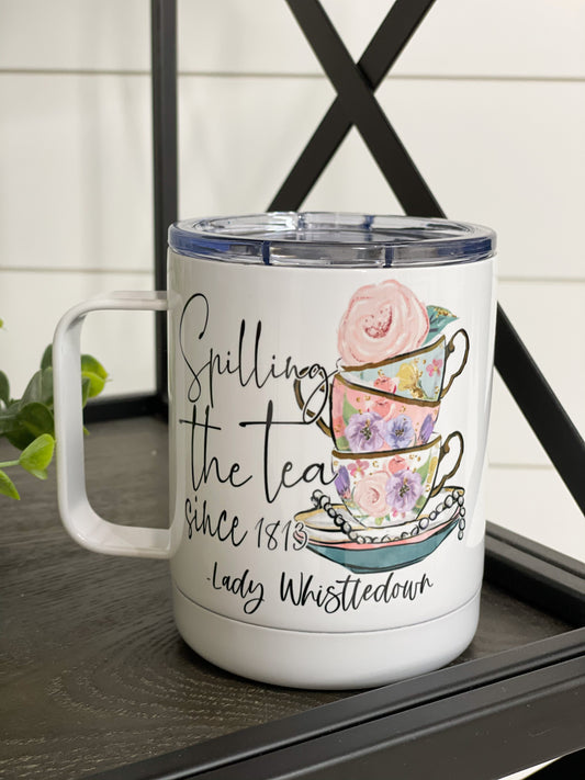 Spilling The Tea (Bridgerton) 11oz Travel Mug