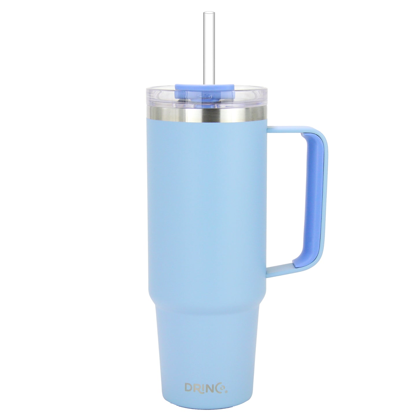 Drinco 30oz BugSur Tumbler with Handle (Sky Blue)