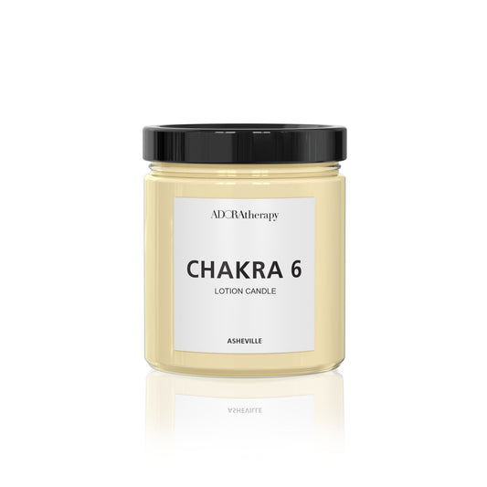 Chakra Healing Lotion Candle Number 6