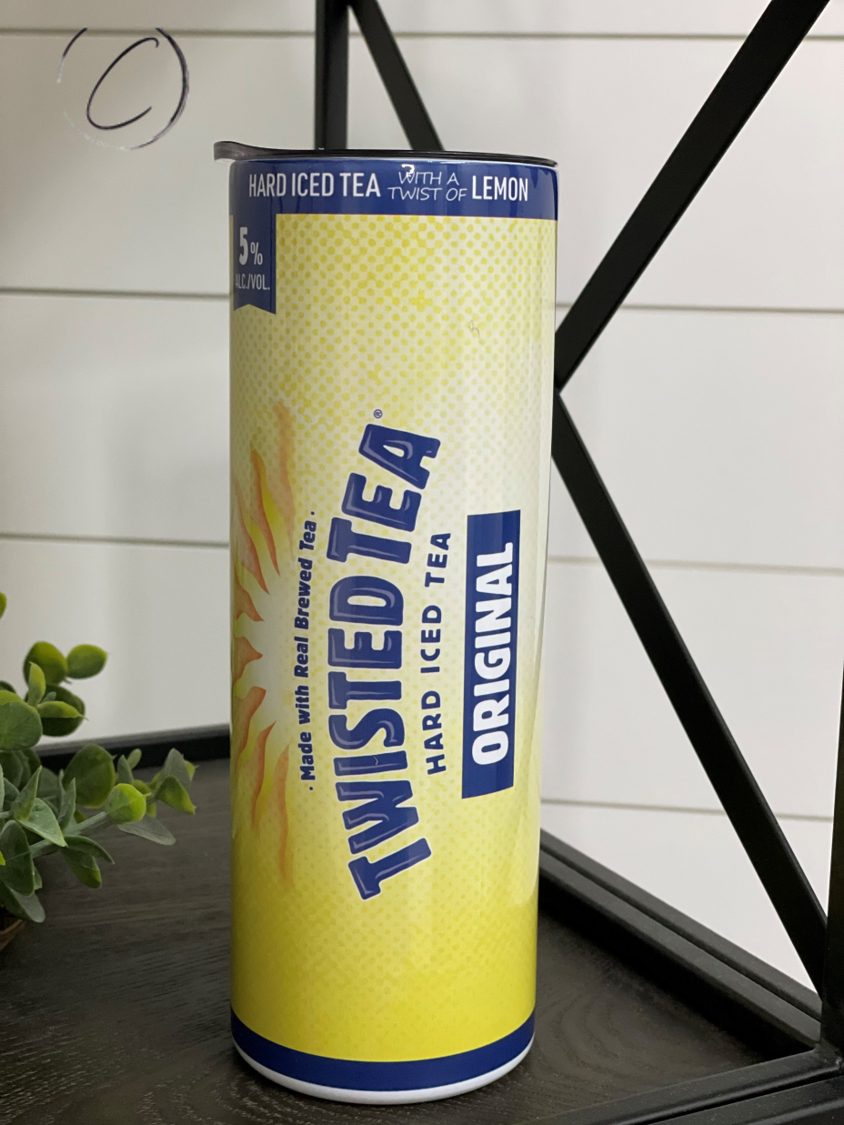 Twisted Tea 20oz Skinny Tumbler