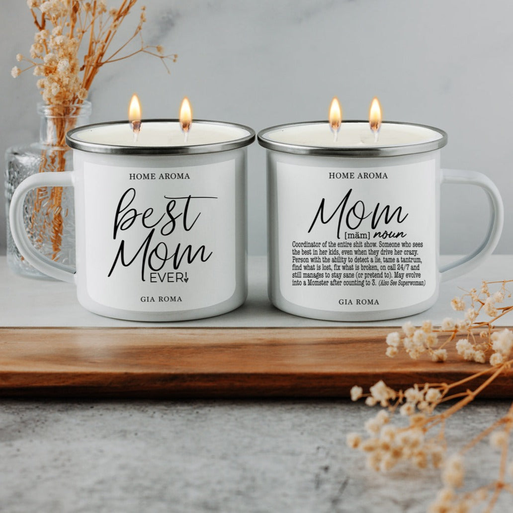 Mothers Day Candle Mug 16oz