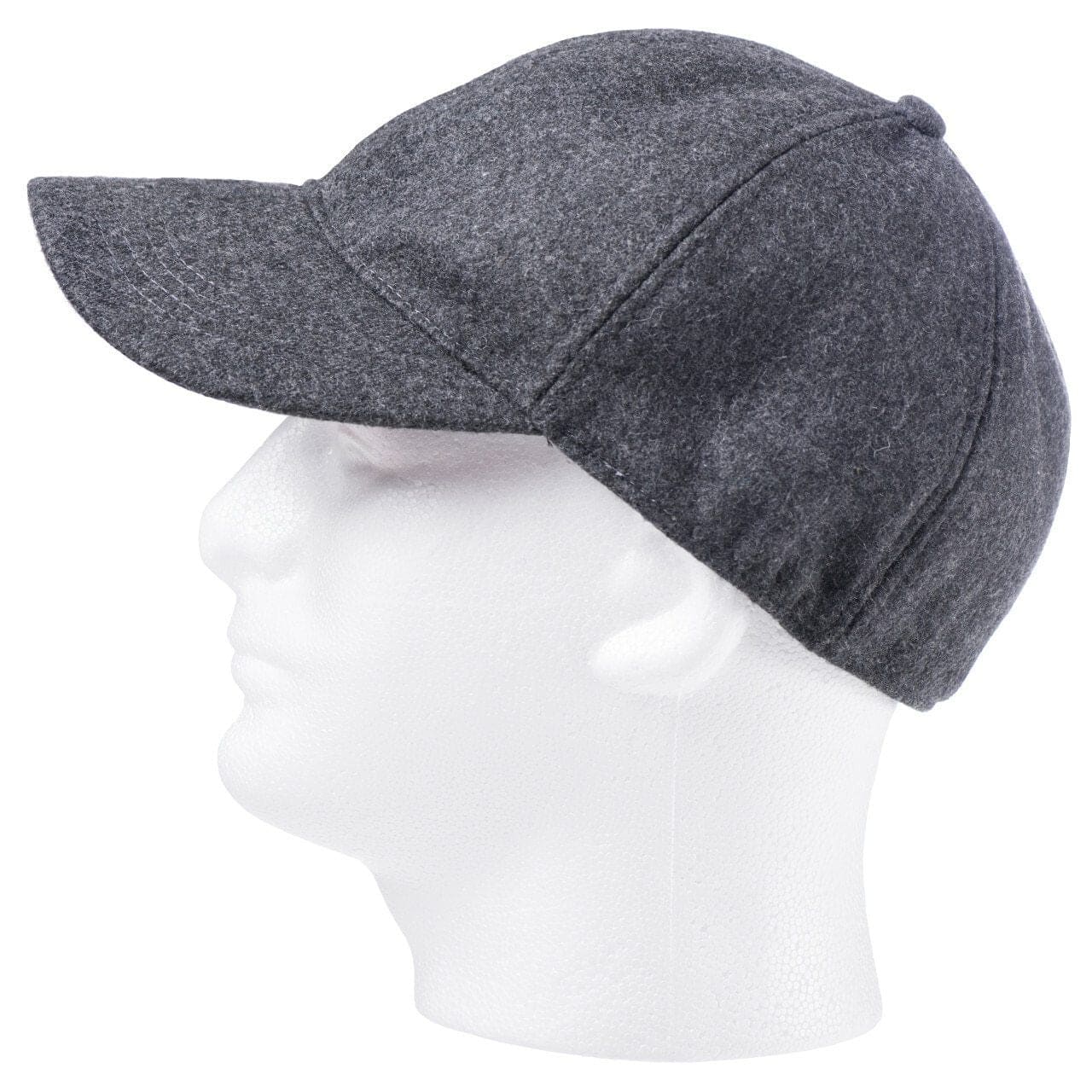 Apt 9 by Totes Men's Wool Blend Charcoal Grey Winter Baseball Cap With