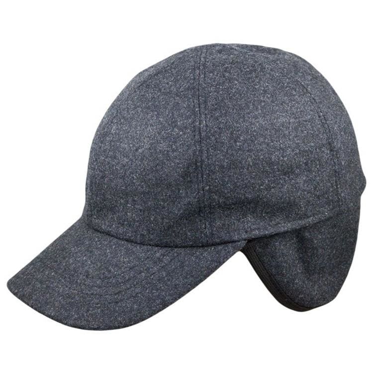 Apt 9 by Totes Men's Wool Blend Charcoal Grey Winter Baseball Cap With