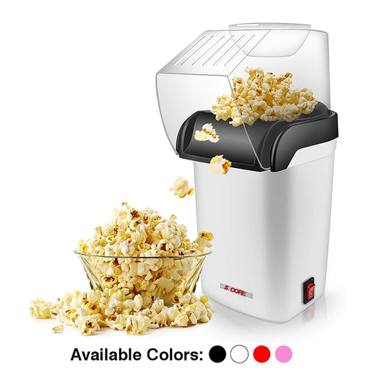 Popcorn Machine Hot Air Electric Popper Kernel Corn Maker Bpa Free No