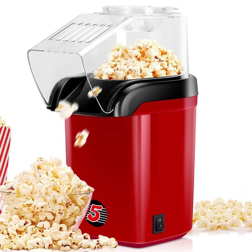 Popcorn Machine Hot Air Electric Popper Kernel Corn Maker Bpa Free No